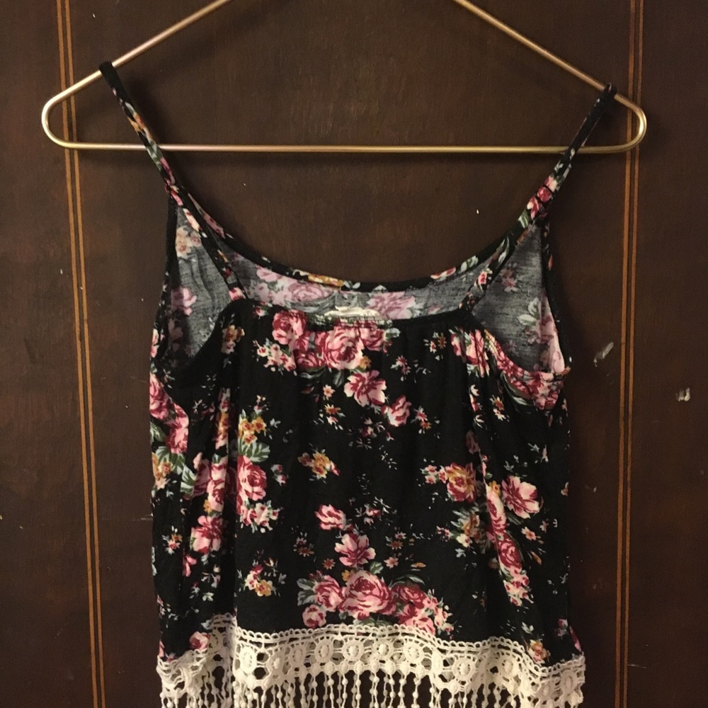 LA Hearts swing cropped top